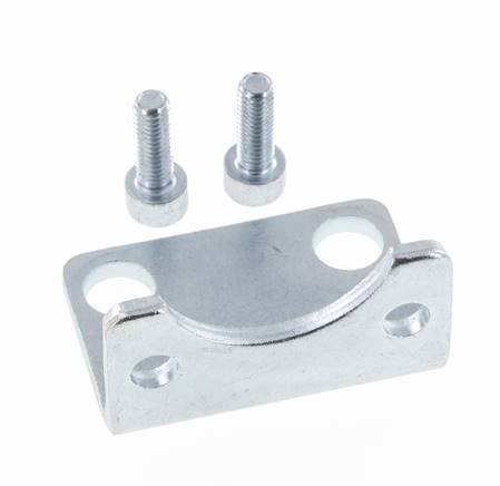 Foot Mount 40 mm ISO 15552 ISO 21287 Zinc plated steel