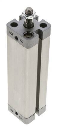 ISO 21287 Compact Double Acting Cylinder 20-100mm - Magnetic - Male Rod