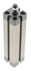 ISO 21287 Kompakter doppeltwirkender Zylinder 20-100mm - Magnetisch - Stange mit Außengewinde