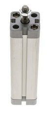 ISO 21287 Kompakter doppeltwirkender Zylinder 20-100mm - Magnetisch - Stange mit Außengewinde