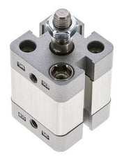 ISO 21287 Doppeltwirkender Kompaktzylinder 20-10mm - Magnetisch - Stange mit Außengewinde