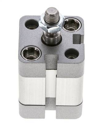 ISO 21287 Doppeltwirkender Kompaktzylinder 20-10mm - Magnetisch - Stange mit Außengewinde