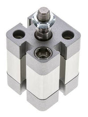 ISO 21287 Doppeltwirkender Kompaktzylinder 20-10mm - Magnetisch - Stange mit Außengewinde