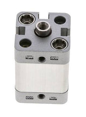 ISO 21287 Kompakter doppeltwirkender Zylinder 20-15mm - Magnetisch