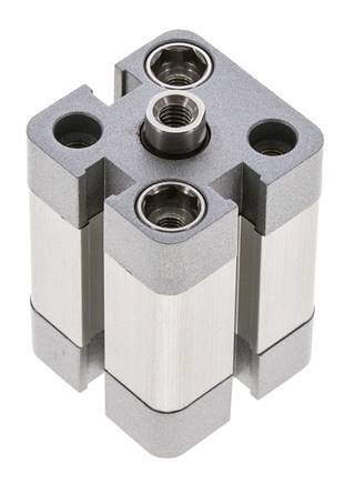 ISO 21287 Kompakter doppeltwirkender Zylinder 20-15mm - Magnetisch