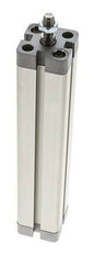 ISO 21287 Doppeltwirkender Kompaktzylinder 20-150mm - Magnetisch - Stange mit Außengewinde