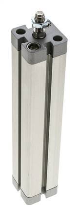 ISO 21287 Doppeltwirkender Kompaktzylinder 20-150mm - Magnetisch - Stange mit Außengewinde
