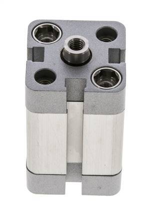 ISO 21287 Kompakter doppeltwirkender Zylinder 20-20mm - Magnetisch