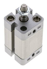 ISO 21287 Doppeltwirkender Kompaktzylinder 20-20mm - Magnetisch - Stange mit Außengewinde