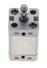 ISO 21287 Doppeltwirkender Kompaktzylinder 20-20mm - Magnetisch - Stange mit Außengewinde