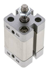 ISO 21287 Doppeltwirkender Kompaktzylinder 20-20mm - Magnetisch - Stange mit Außengewinde