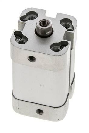 ISO 21287 Kompakter doppeltwirkender Zylinder 20-25mm - Magnetisch