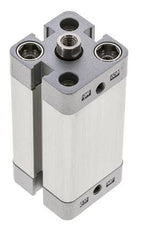 ISO 21287 Kompakter doppeltwirkender Zylinder 20-40mm - Magnetisch