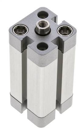 ISO 21287 Kompakter doppeltwirkender Zylinder 20-40mm - Magnetisch