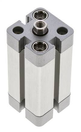 ISO 21287 Kompakter doppeltwirkender Zylinder 20-40mm - Magnetisch