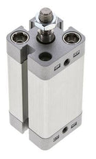 ISO 21287 Doppeltwirkender Kompaktzylinder 20-40mm - Magnetisch - Stange mit Außengewinde