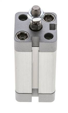 ISO 21287 Doppeltwirkender Kompaktzylinder 20-40mm - Magnetisch - Stange mit Außengewinde