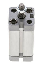 ISO 21287 Doppeltwirkender Kompaktzylinder 20-40mm - Magnetisch - Stange mit Außengewinde
