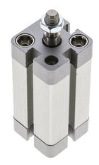 ISO 21287 Doppeltwirkender Kompaktzylinder 20-40mm - Magnetisch - Stange mit Außengewinde