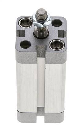 ISO 21287 Doppeltwirkender Kompaktzylinder 20-40mm - Magnetisch - Stange mit Außengewinde