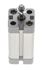 ISO 21287 Doppeltwirkender Kompaktzylinder 20-40mm - Magnetisch - Stange mit Außengewinde