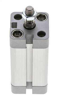 ISO 21287 Doppeltwirkender Kompaktzylinder 20-40mm - Magnetisch - Stange mit Außengewinde