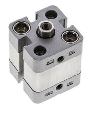 ISO 21287 Kompakter doppeltwirkender Zylinder 20-5mm - magnetisch