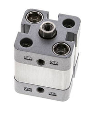 ISO 21287 Kompakter doppeltwirkender Zylinder 20-5mm - magnetisch