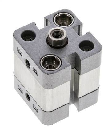 ISO 21287 Kompakter doppeltwirkender Zylinder 20-5mm - magnetisch