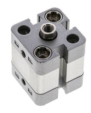 ISO 21287 Kompakter doppeltwirkender Zylinder 20-5mm - magnetisch