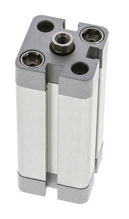 ISO 21287 Kompakter doppeltwirkender Zylinder 20-50mm - Magnetisch
