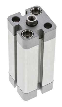 ISO 21287 Kompakter doppeltwirkender Zylinder 20-50mm - Magnetisch