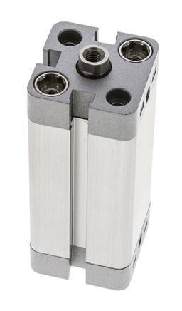 ISO 21287 Kompakter doppeltwirkender Zylinder 20-50mm - Magnetisch