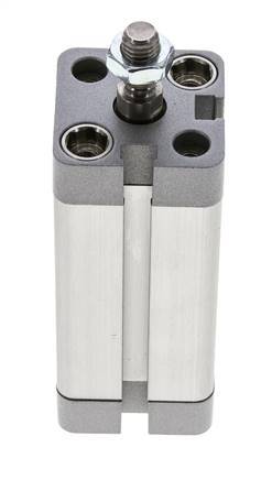 ISO 21287 Doppeltwirkender Kompaktzylinder 20-50mm - Magnetisch - Stange mit Außengewinde