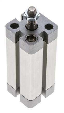 ISO 21287 Doppeltwirkender Kompaktzylinder 20-50mm - Magnetisch - Stange mit Außengewinde