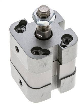 ISO 21287 Doppeltwirkender Kompaktzylinder 20-5mm - Magnetisch - Außengewinde