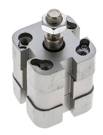 ISO 21287 Doppeltwirkender Kompaktzylinder 20-5mm - Magnetisch - Außengewinde