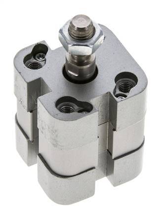 ISO 21287 Doppeltwirkender Kompaktzylinder 20-5mm - Magnetisch - Außengewinde