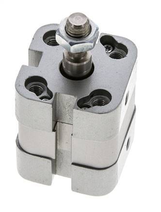 ISO 21287 Doppeltwirkender Kompaktzylinder 20-5mm - Magnetisch - Außengewinde