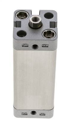ISO 21287 Kompakter doppeltwirkender Zylinder 20-60mm - Magnetisch
