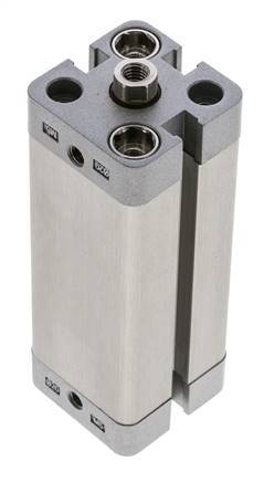 ISO 21287 Compact Double Acting Cylinder 20-60mm - Magnetic