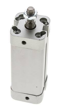 ISO 21287 Doppeltwirkender Kompaktzylinder 20-60mm - Magnetisch - Außengewinde