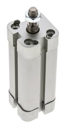 ISO 21287 Doppeltwirkender Kompaktzylinder 20-60mm - Magnetisch - Außengewinde