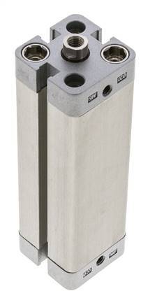 ISO 21287 Kompakter doppeltwirkender Zylinder 20-80mm - Magnetisch