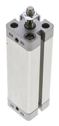 ISO 21287 Kompakter doppeltwirkender Zylinder 20-80mm - Magnetisch - Stange mit Außengewinde