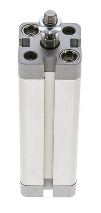 ISO 21287 Kompakter doppeltwirkender Zylinder 20-80mm - Magnetisch - Stange mit Außengewinde