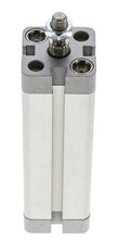 ISO 21287 Kompakter doppeltwirkender Zylinder 20-80mm - Magnetisch - Stange mit Außengewinde