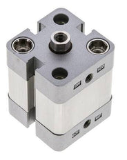 ISO 21287 Kompakter doppeltwirkender Zylinder 25-10mm - Magnetisch