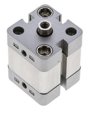 ISO 21287 Kompakter doppeltwirkender Zylinder 25-10mm - Magnetisch