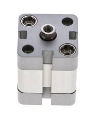 ISO 21287 Kompakter doppeltwirkender Zylinder 25-10mm - Magnetisch